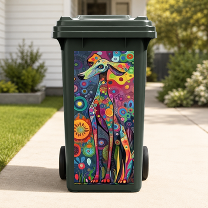 Animal Art Wheelie Bin Stickers