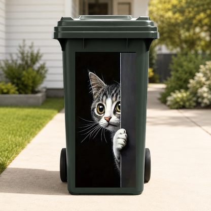 Animal Art Wheelie Bin Stickers