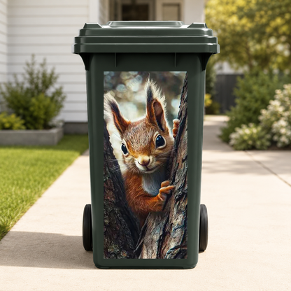 Animal Art Wheelie Bin Stickers