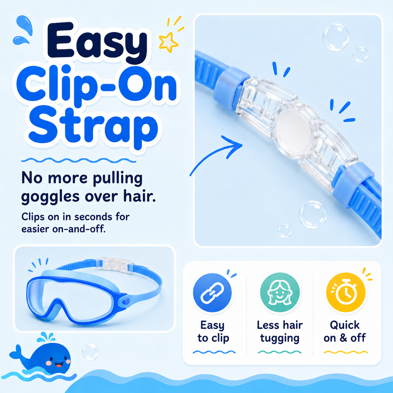 AquaEase™ Kids Goggles